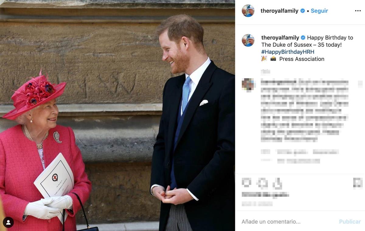 Isabel II también le ha felicitado