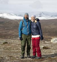 Haakon y Mette-Marit de Noruega excursión