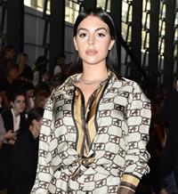 El llamativo look de Georgina Rodríguez en la Milan Fashion Week