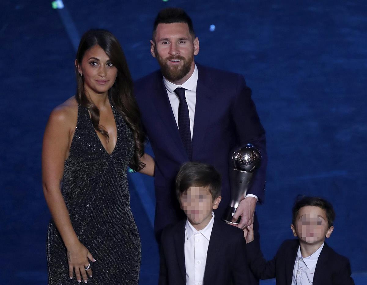 La familia de Messi
