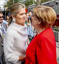 Angela Merkel y Máxima de Holanda