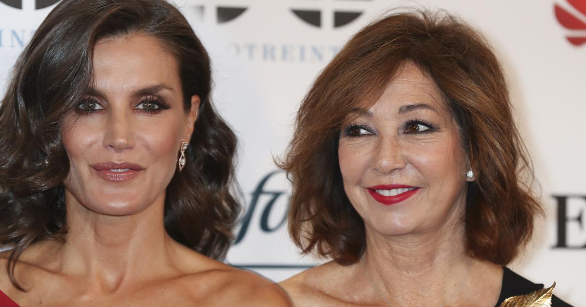 Ana Rosa Quintana le hace sombra a la reina Letizia en una fiesta