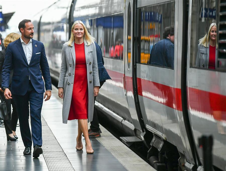 Haakon y Mette Marit Alemania