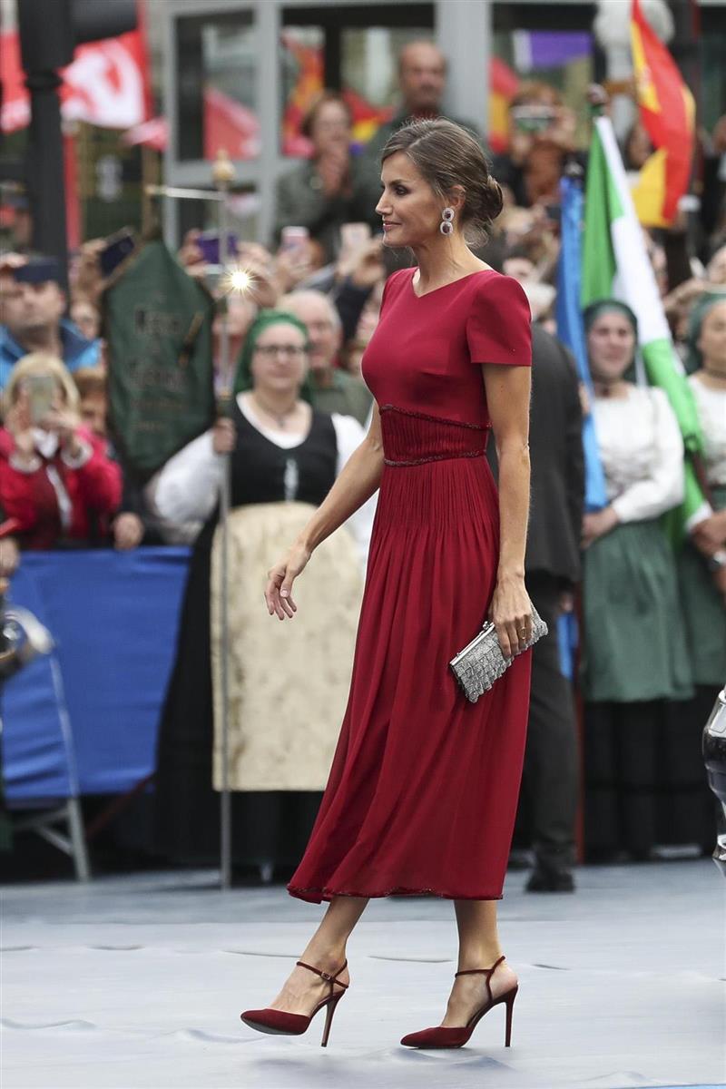 La reina letizia en los premios princesa de asturias