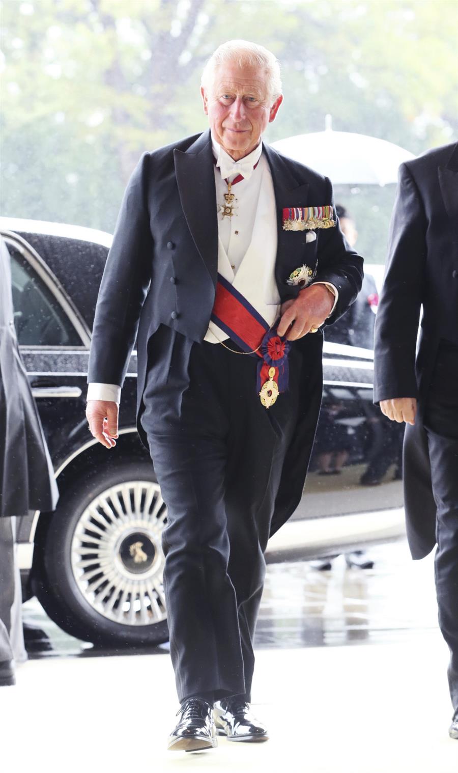 Príncipe Carlos en Japón