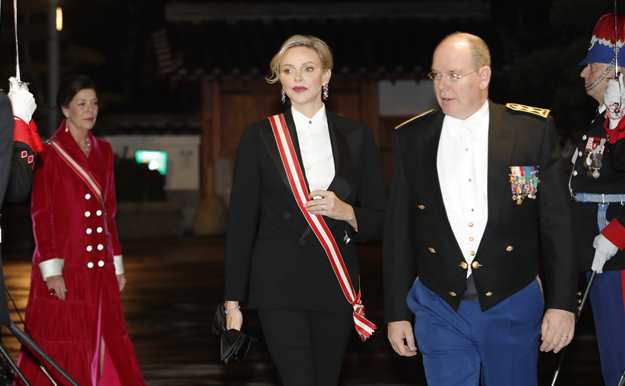 Mónaco concluye el día grande del Principado con su tradicional cena de gala