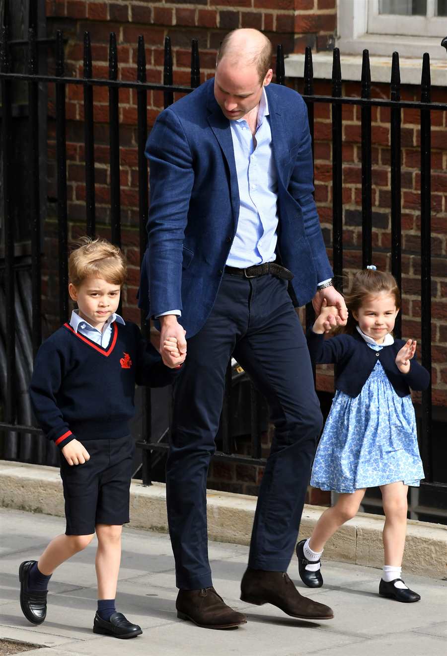 George, Charlotte, Guillermo