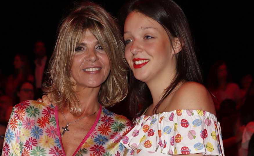 Arantxa de  Benito y su hija Zayra