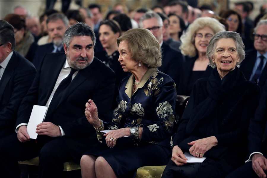 Reina Sofía y la Princesa Irene en el concierto homenaje a los fallecidos en el Holocausto