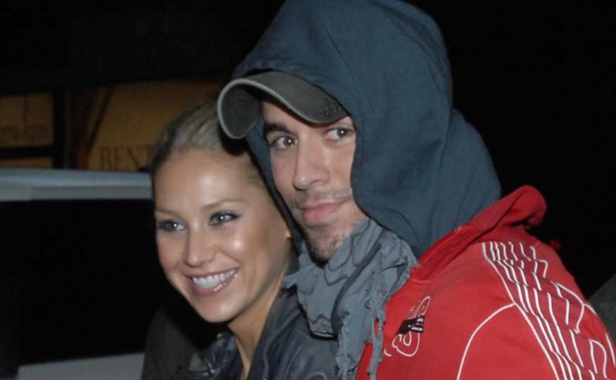 Enrique Iglesias y Anna Kournikova