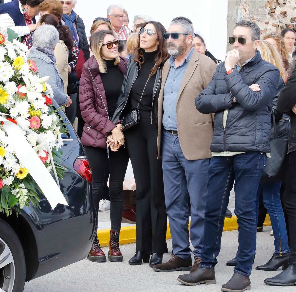Paz padilla Anna Ferrer funeral madre