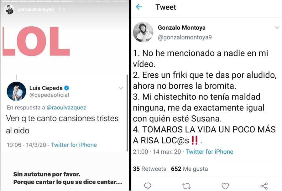 Gonzalo Montoya tweet