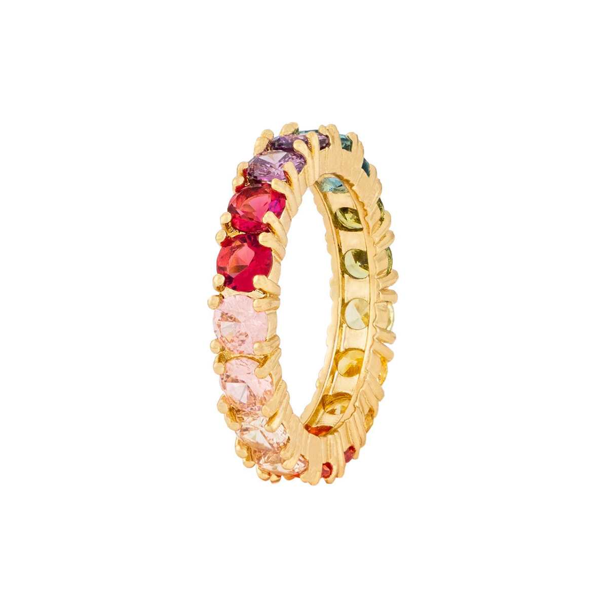 Un anillo en clave multicolor