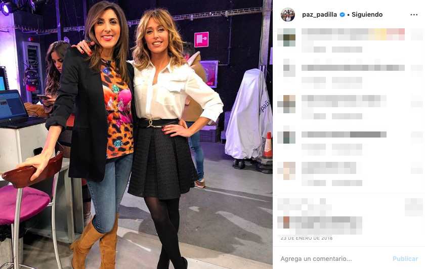 Paz Padilla y Emma García