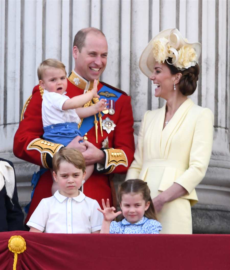 Guillermo, Kate Middleton y sus hijos