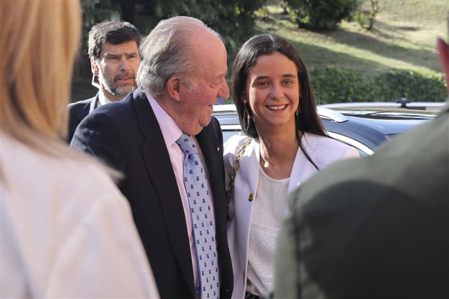 Juan Carlos y Victoria Federica