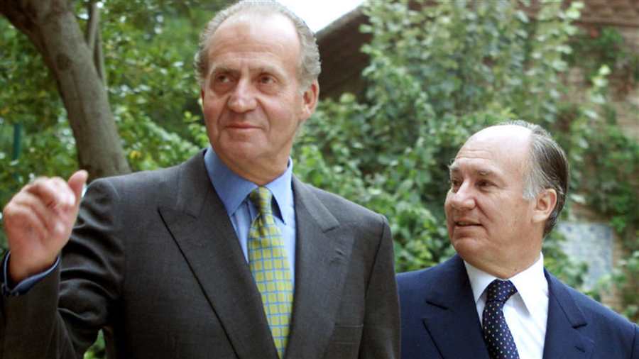 Juan Carlos y Aga Khan