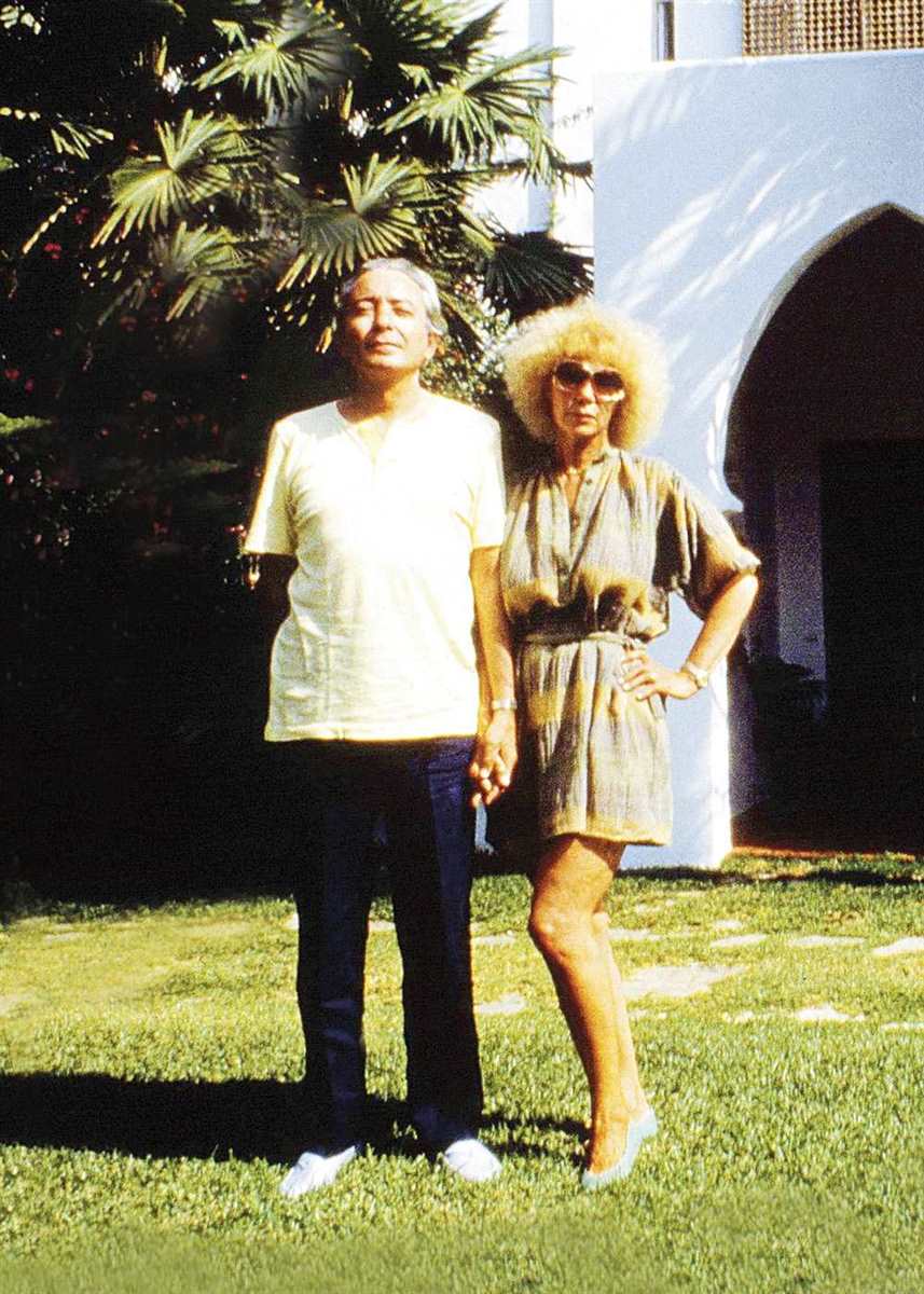 Jesús Aguirre y Cayetana Martínez de Irujo