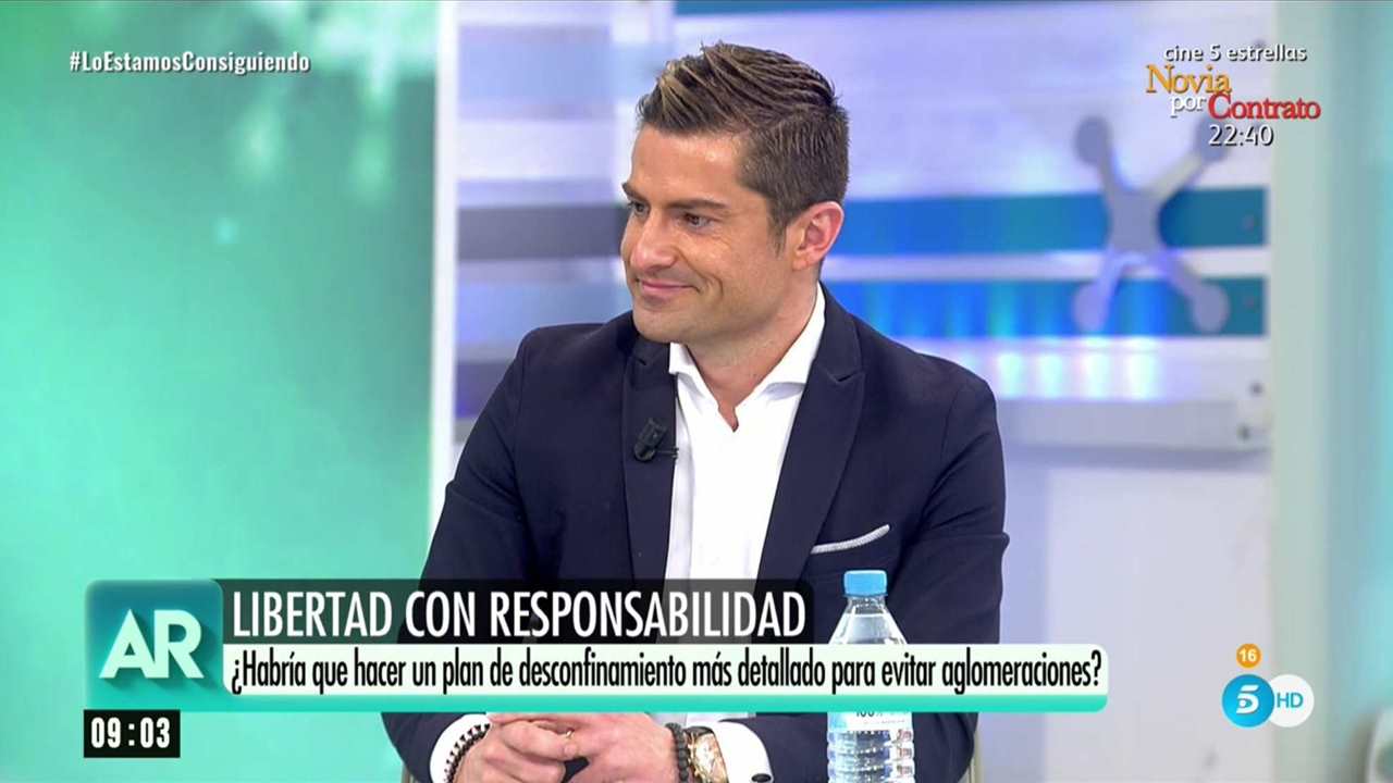 Alfonso Merlos se pronuncia sobre su relación con Alexia Rivas en su reaparición televisiva: "Estoy soltero"