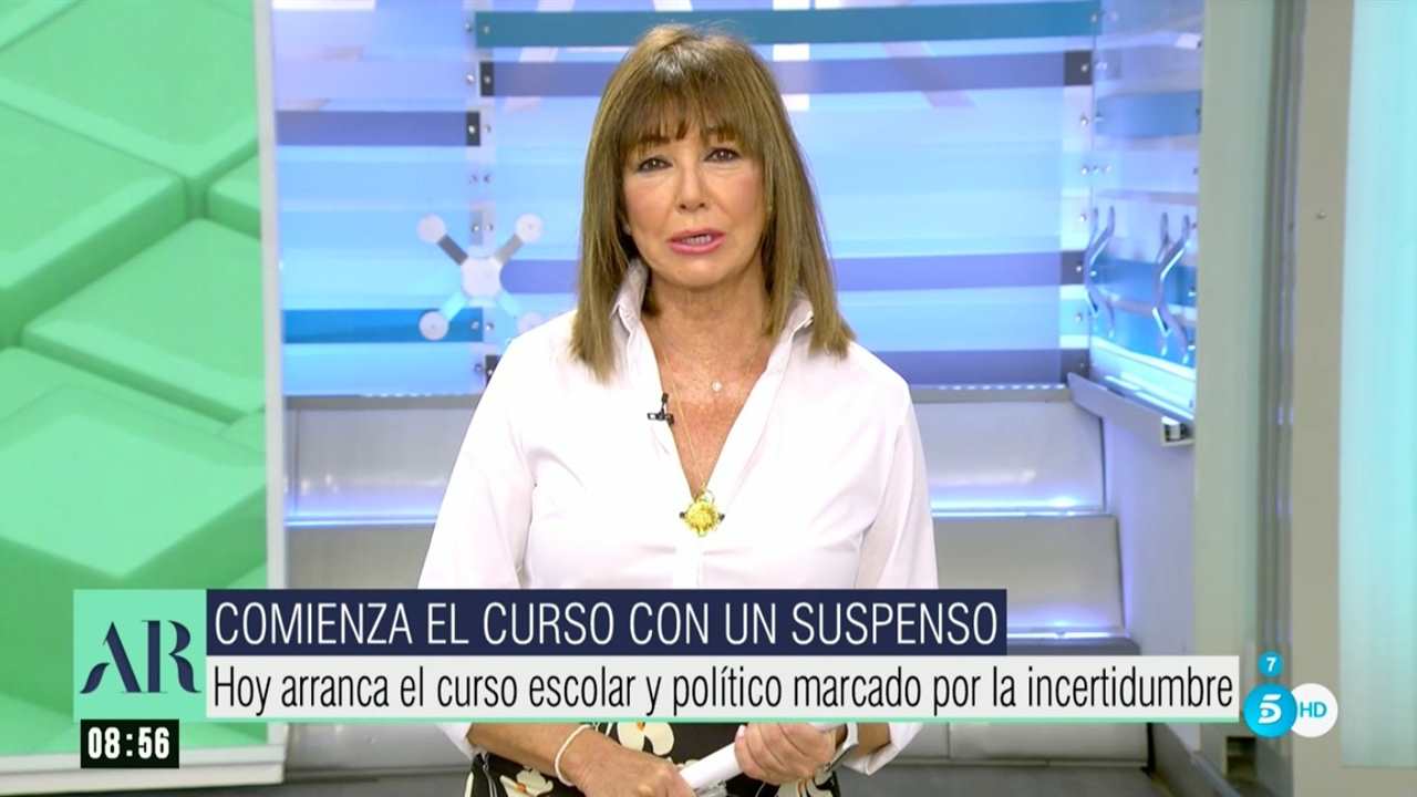 La tradición que Ana Rosa Quintana mantiene en cada vuelta al trabajo en Telecinco