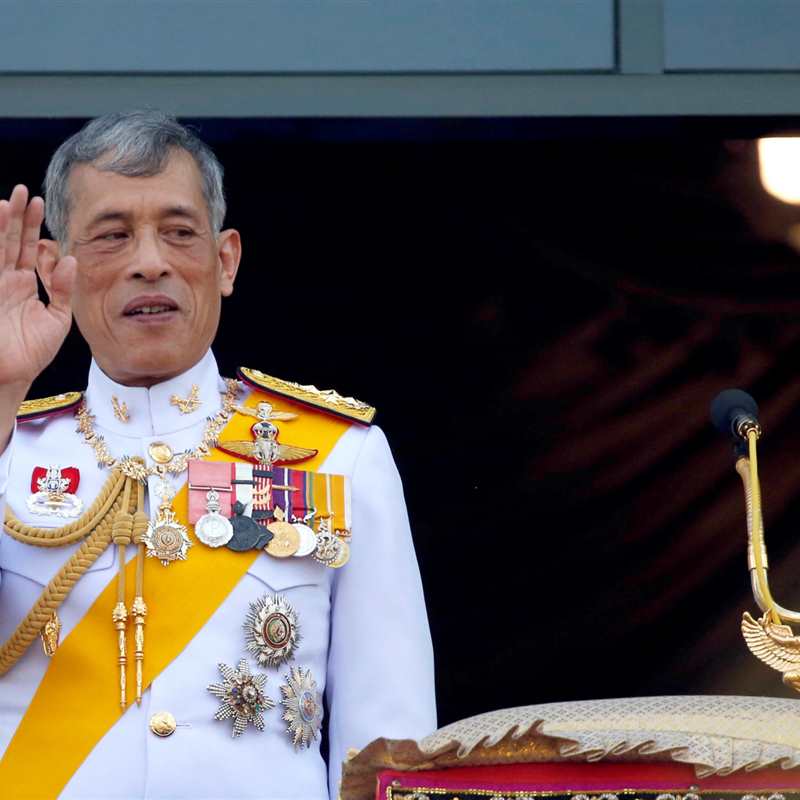 El rey de Tailandia