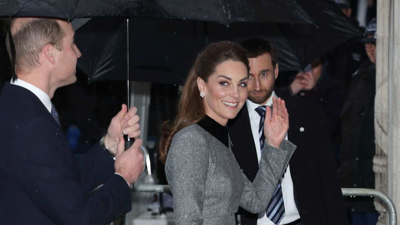 El príncipe Guillermo y Kate Middleton acuden a la ceremonia por las víctimas del Holocausto