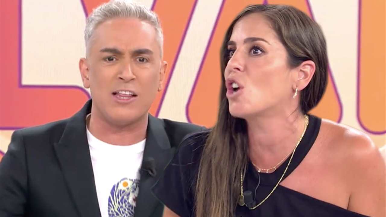 Anabel Pantoja, muy enfadada, abandona 'Sálvame' tras un tenso enfrentamiento con Kiko Hernández