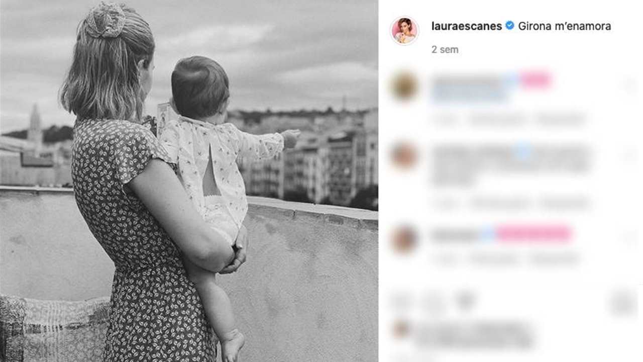 Laura Escanes comparte uno de los momentos más íntimos con su hija
