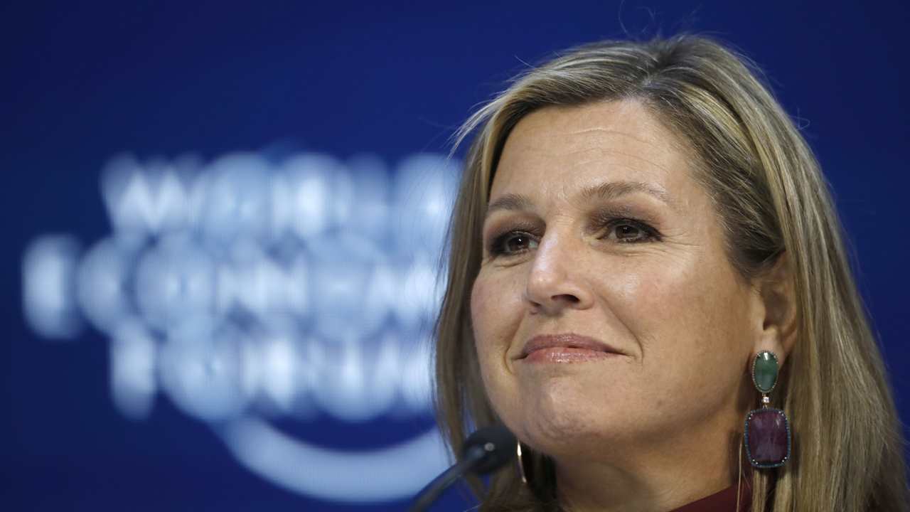 Máxima de Holanda, líder "real" indiscutible en Davos