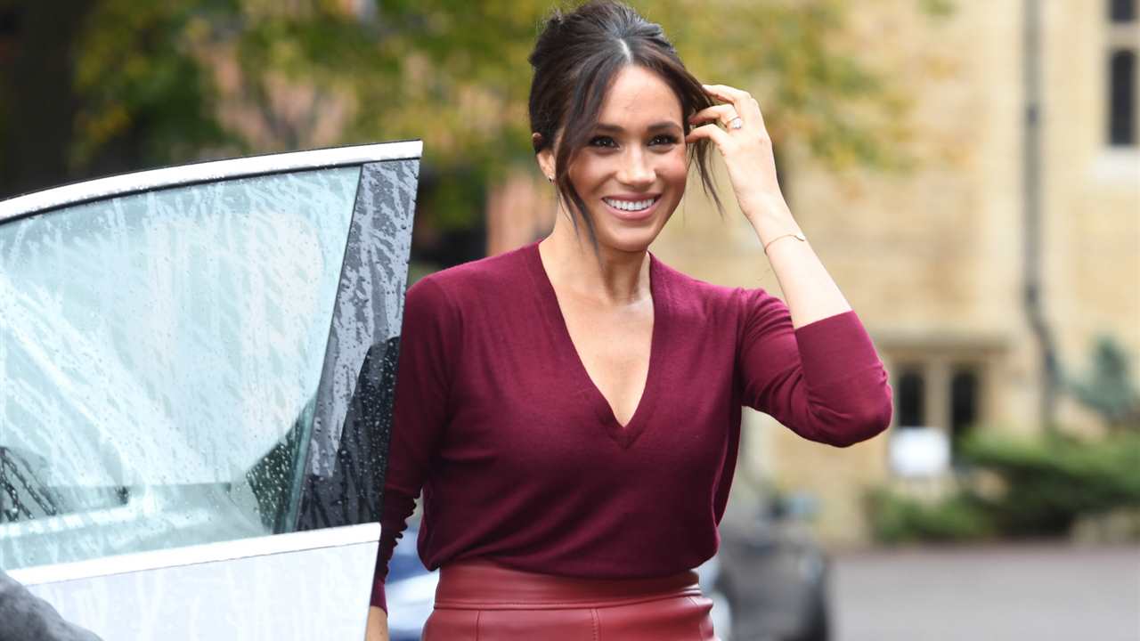 Meghan Markle luce un cambio de look con el que da una pista de su nueva aspiración