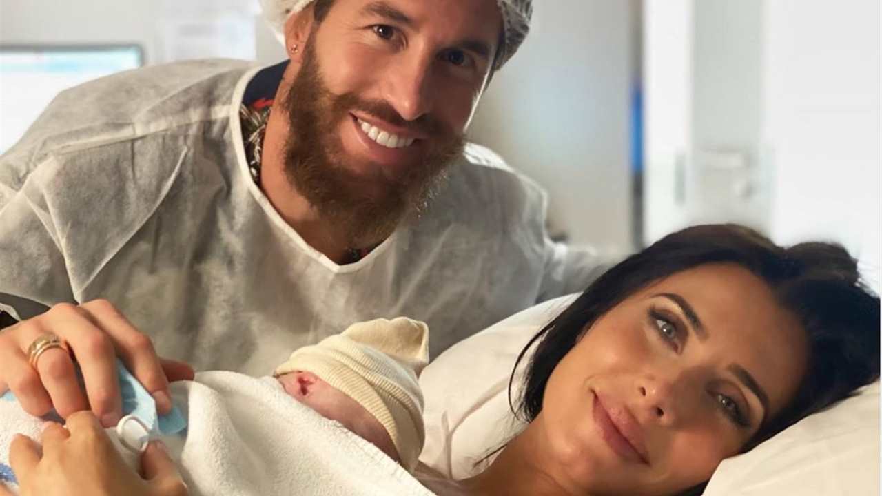 Pilar Rubio da a luz a Máximo Adriano, su cuarto hijo con Sergio Ramos