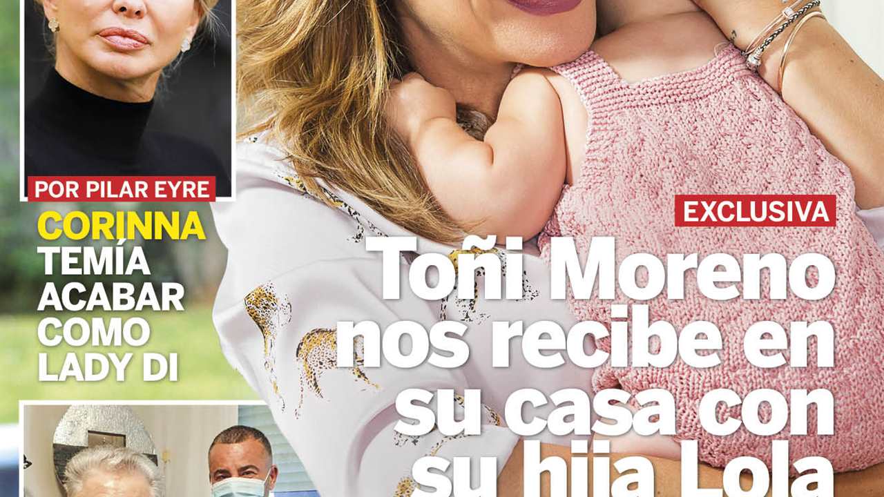 Toñi Moreno nos recibe en su casa con su hija Lola, en exclusiva: "Ser madre sola es más duro de lo que pensaba" 