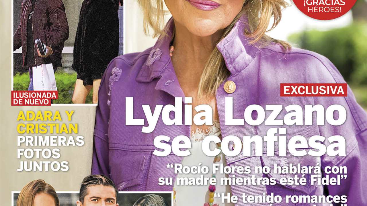 EXCLUSIVA Lydia Lozano se confiesa: "Mientras Rocío Carrasco siga con Fidel nunca volverá a estar con su hija, Rocío Flores"