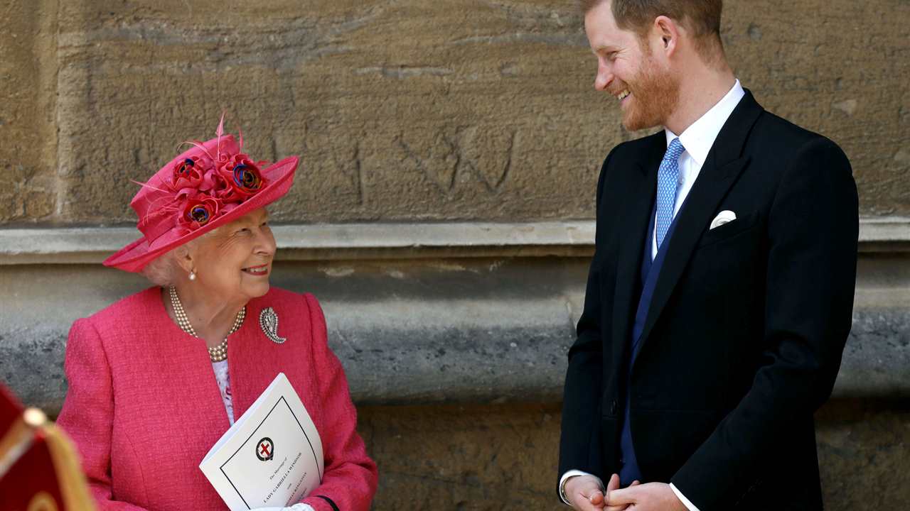 El príncipe Harry y la reina Isabel II se reunieron a solas antes de la cumbre de Sandringham