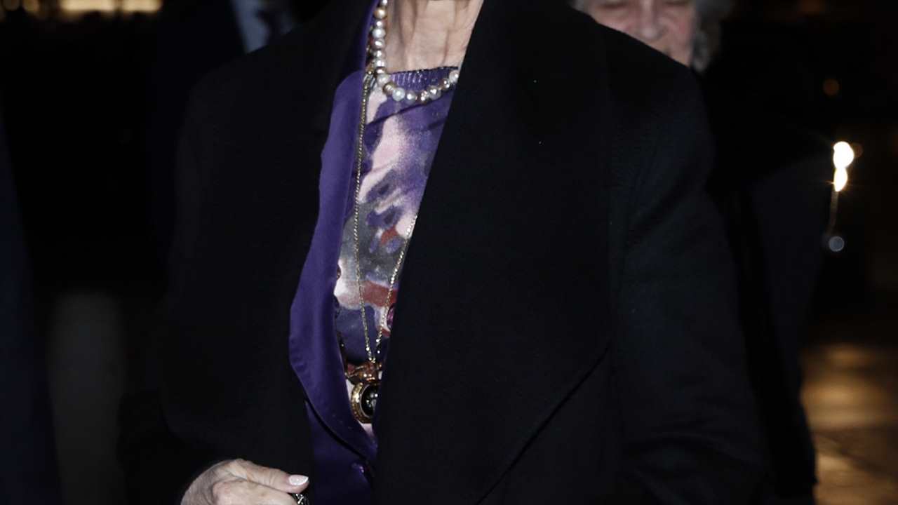 La reina Sofía se adelanta a Letizia e inaugura la agenda oficial de la familia real