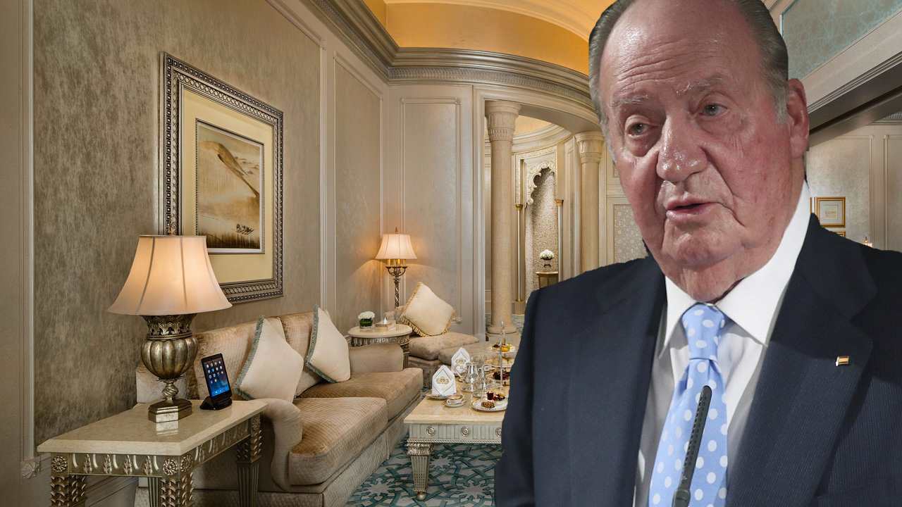 Rey Juan Carlos: Así es la suite de 11.000 euros en la que se alojaría en Abu Dabi
