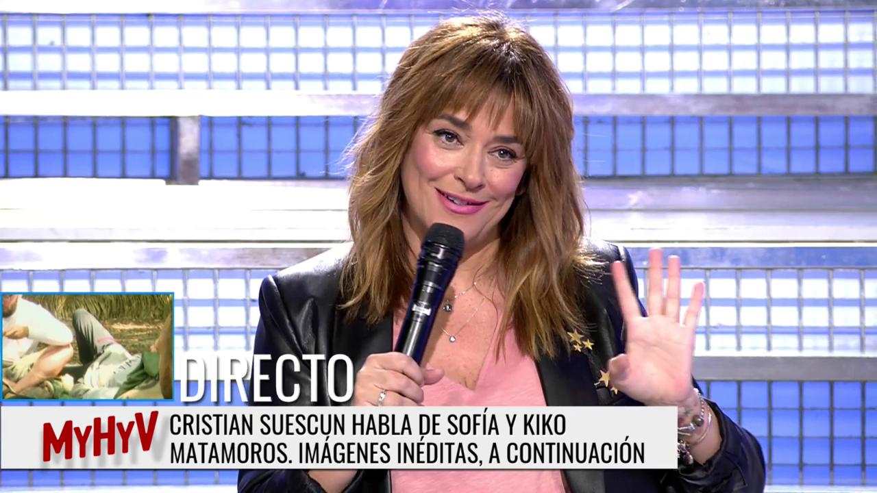 La reacción de Toñi Moreno al acercamiento de Sofía Suescun y Gloria Camila