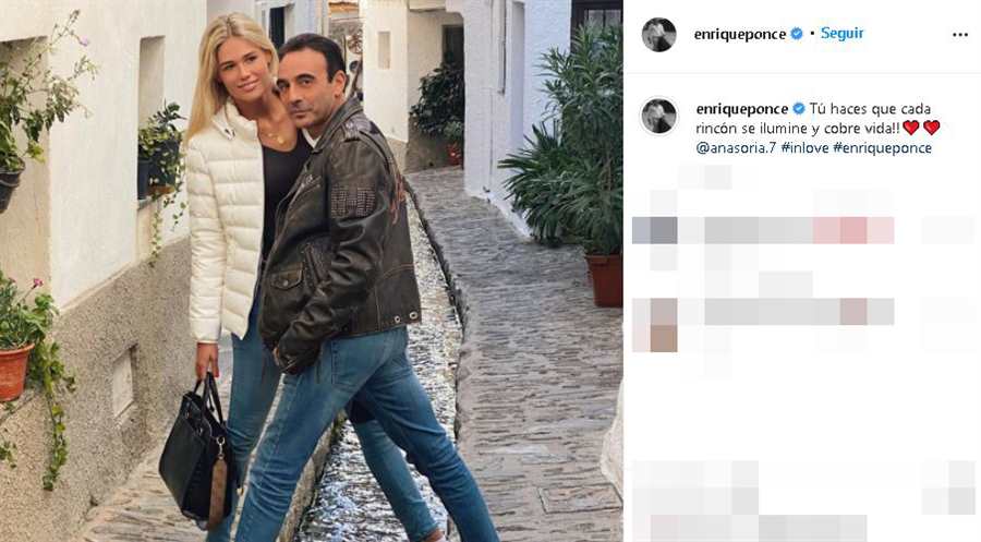 Enrique Ponce y Ana Soria