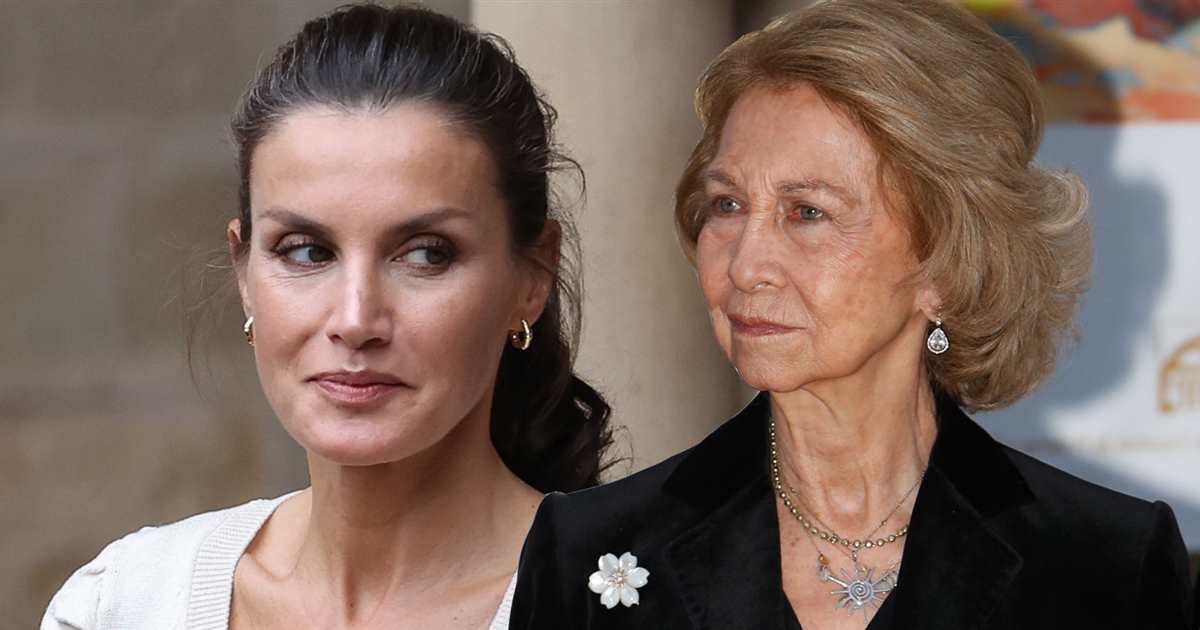 La reina Sofía se desmarca definitivamente de Letizia en su última aparición