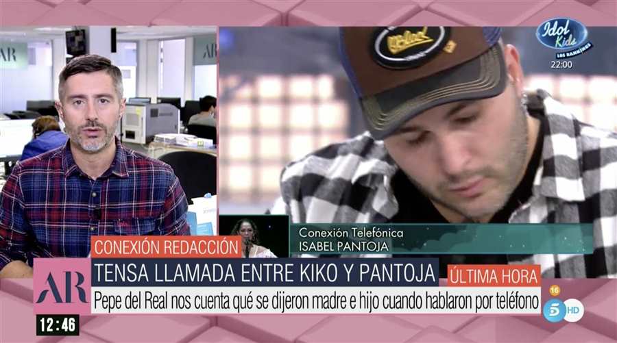 Kiko Rivera e Isabel Pantoja han mantenido una tensa conversación, según Pepe del Real