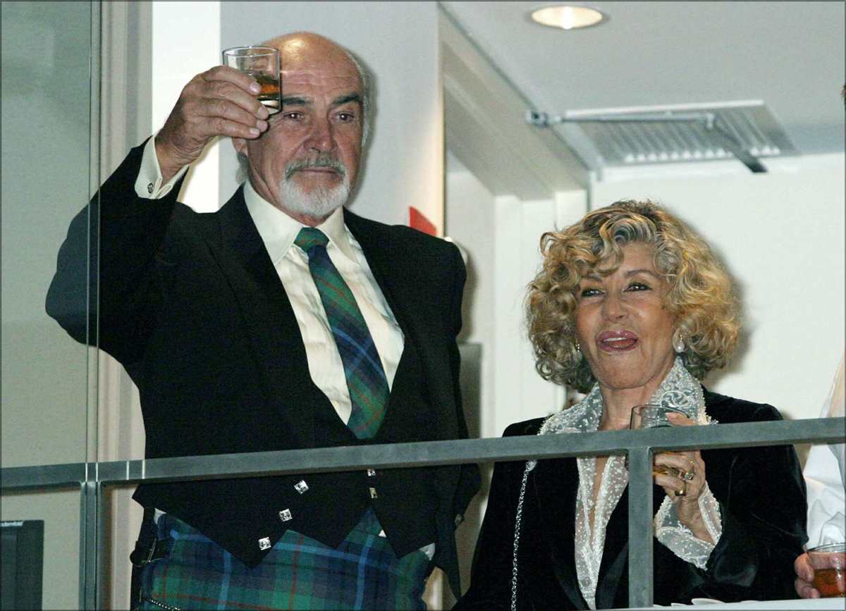Sean Connery y Micheline