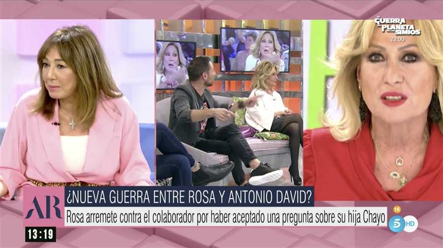 Ana Rosa Quintana habla del conflicto entre Rosa Benito y Antonio David Flores