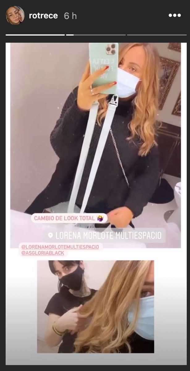 Rocío Flores cambio de look en Lorena Morlote