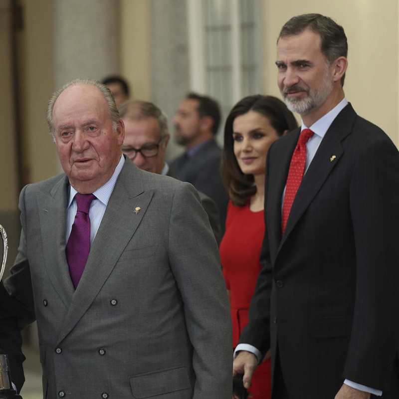 Reyes Juan Carlos, Felipe y Letizia