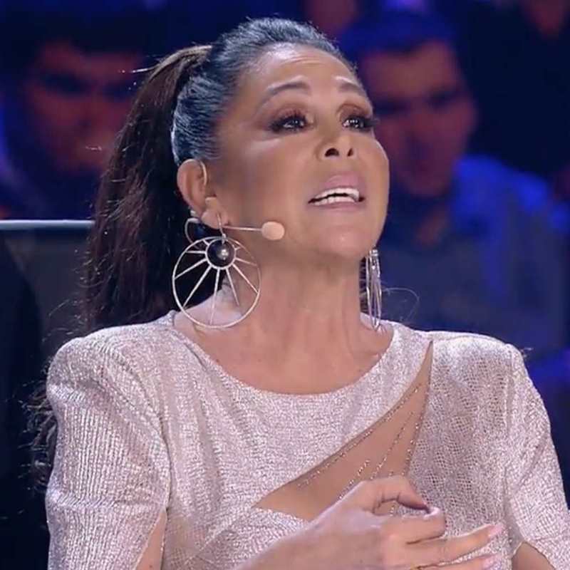 Isabel Pantoja le hace una promesa a Jesús Vázquez en la final de 'Idol Kids' con la que cumple uno de sus deseos