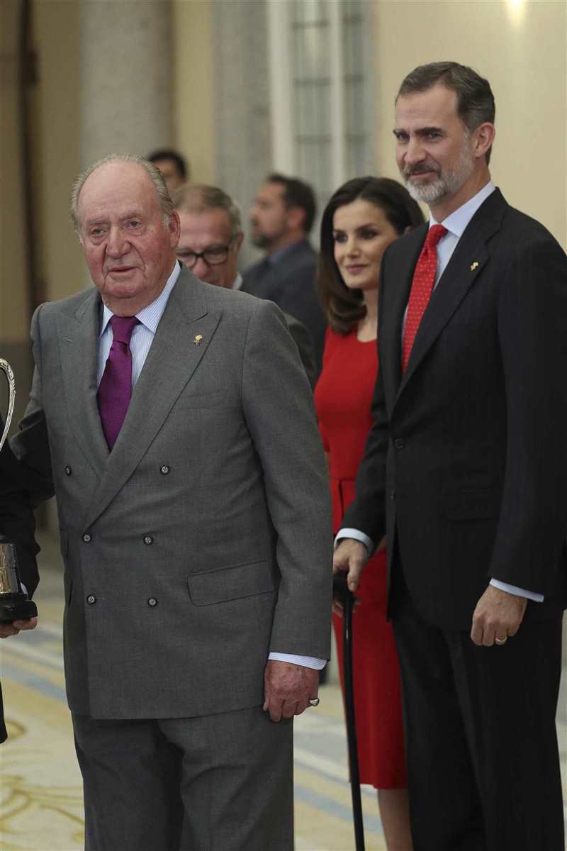 Reyes Juan Carlos, Felipe y Letizia
