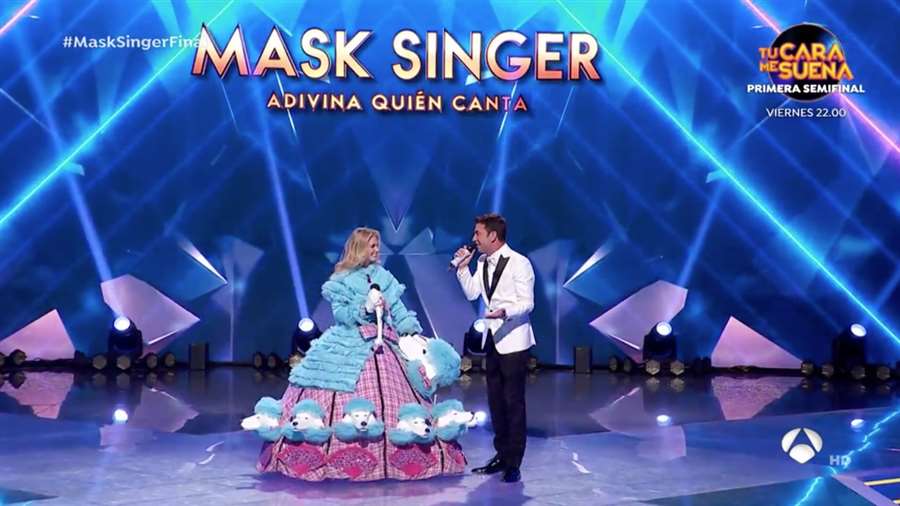 Genoveva Casanova en 'Mask Singer'