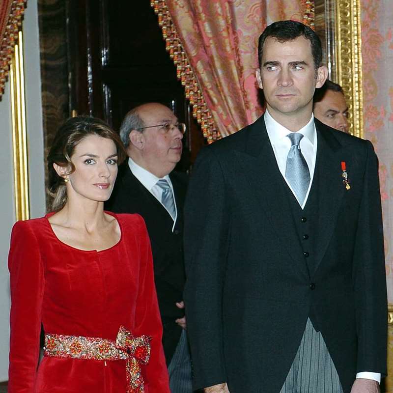 Los reyes Felipe Letizia Juan Carlos y Sofía