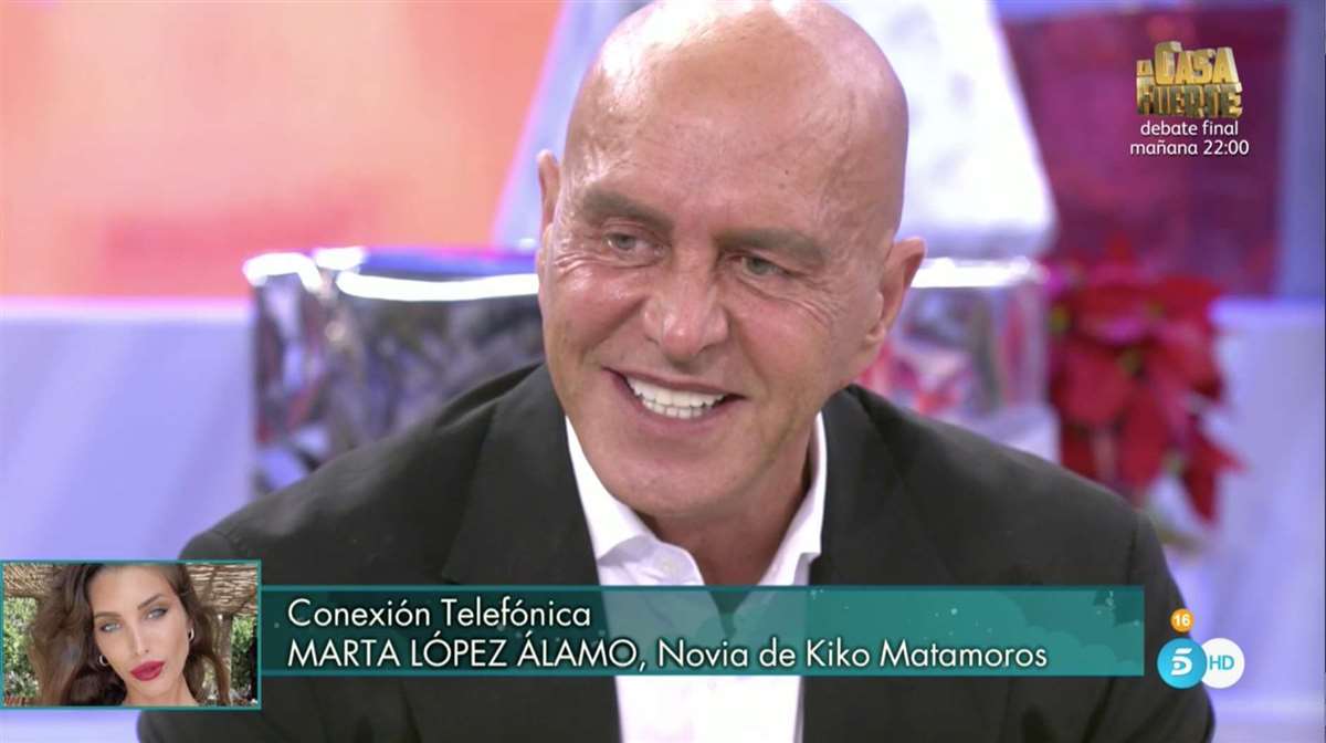Kiko Matamoros Marta López Álamo