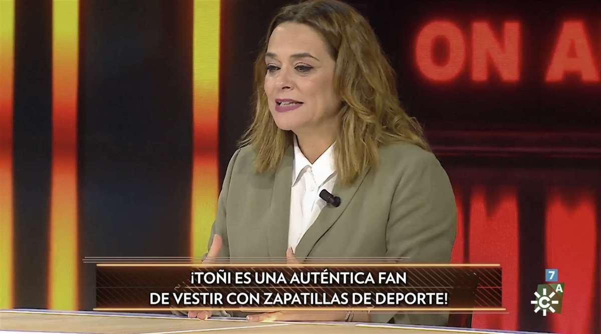 Toñi Moreno en 'El Show de Bertín'